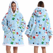 Noël bleu clair