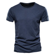 F038 – Col rond – Bleu marine