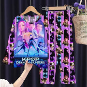 K-Pop violet & bleu