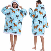 Chiens bleu ciel